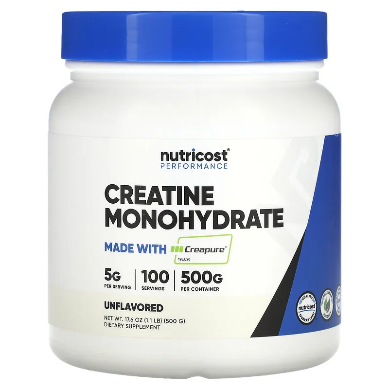 Nutricost クレアチンモノハイドレート（微粉末） 500gの商品画像
